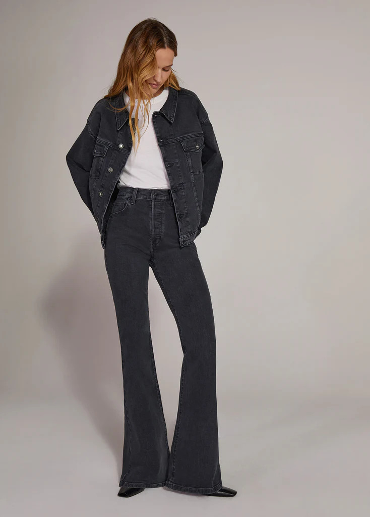 THE VALENTINA SUPER HIGH RISE FLARE | Favorite Daughter