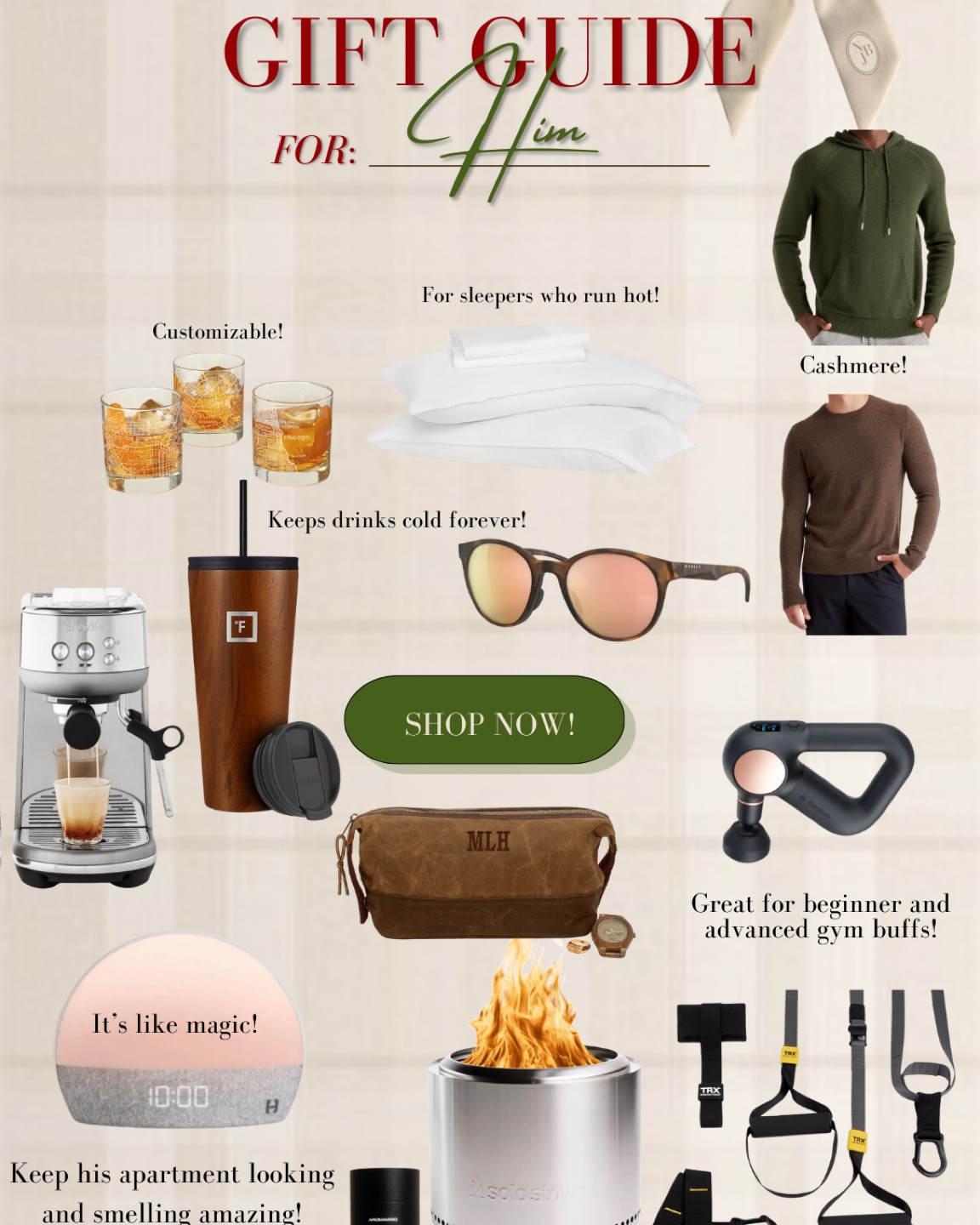 The ultimate gift guide for Him! 

Sometimes guys are the hardest people to shop for. But this year, take the out the guesswork and find something for every man on your list! 

#LTKSeasonal #LTKHoliday #LTKHolidaySale