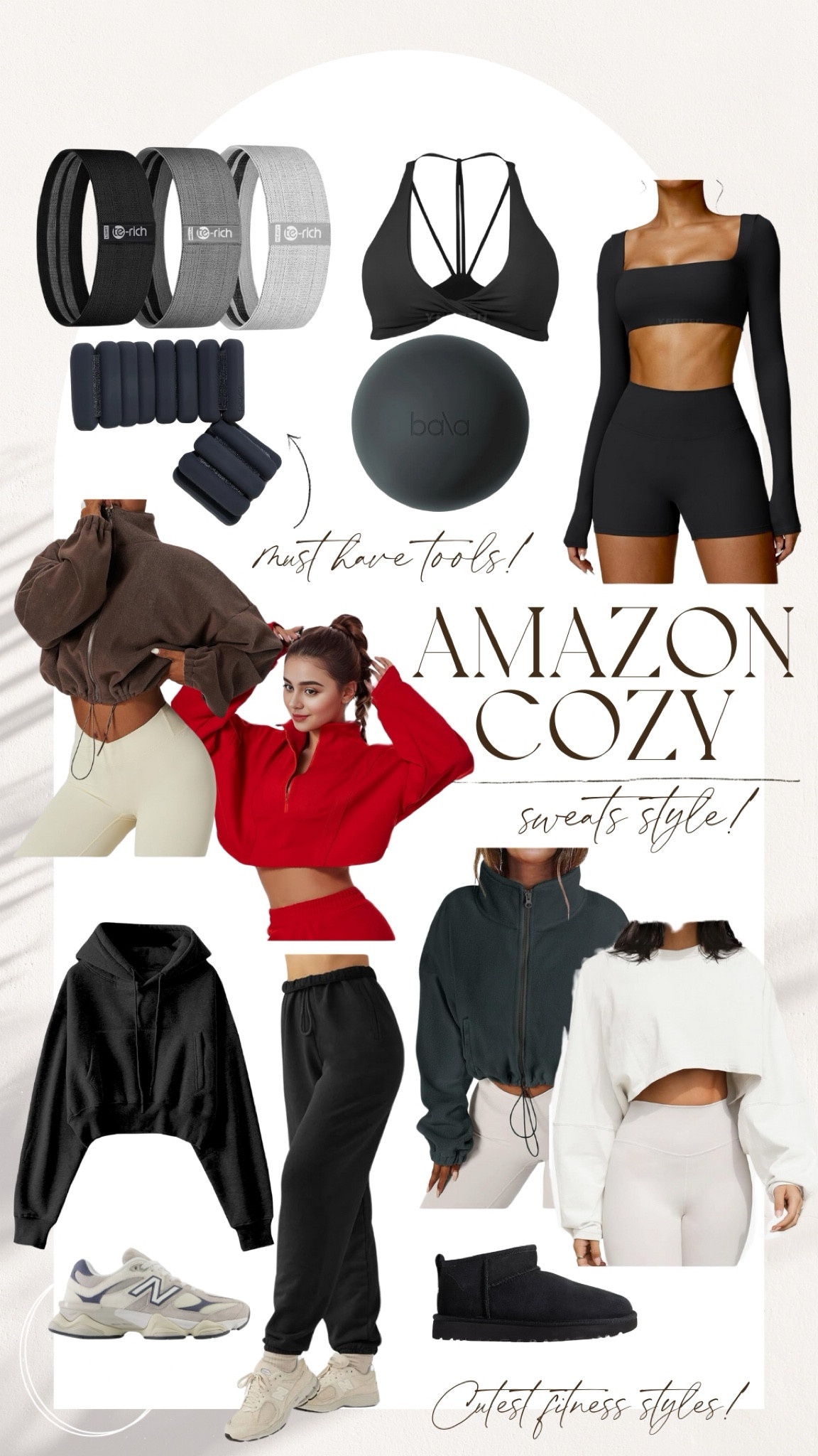 Amazon new years workout equipment and sweats I love 

#LTKover40 #LTKfitness #LTKtravel