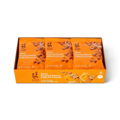 Mini Peanut Butter Filled Pretzels - 9ct - Good & Gather™ | Target