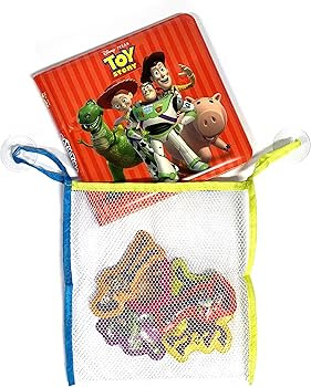 Disney / Pixar Toy Story Bath Time Books - Activity Books for kids, Bath book, 6 Padded suction c... | Amazon (US)