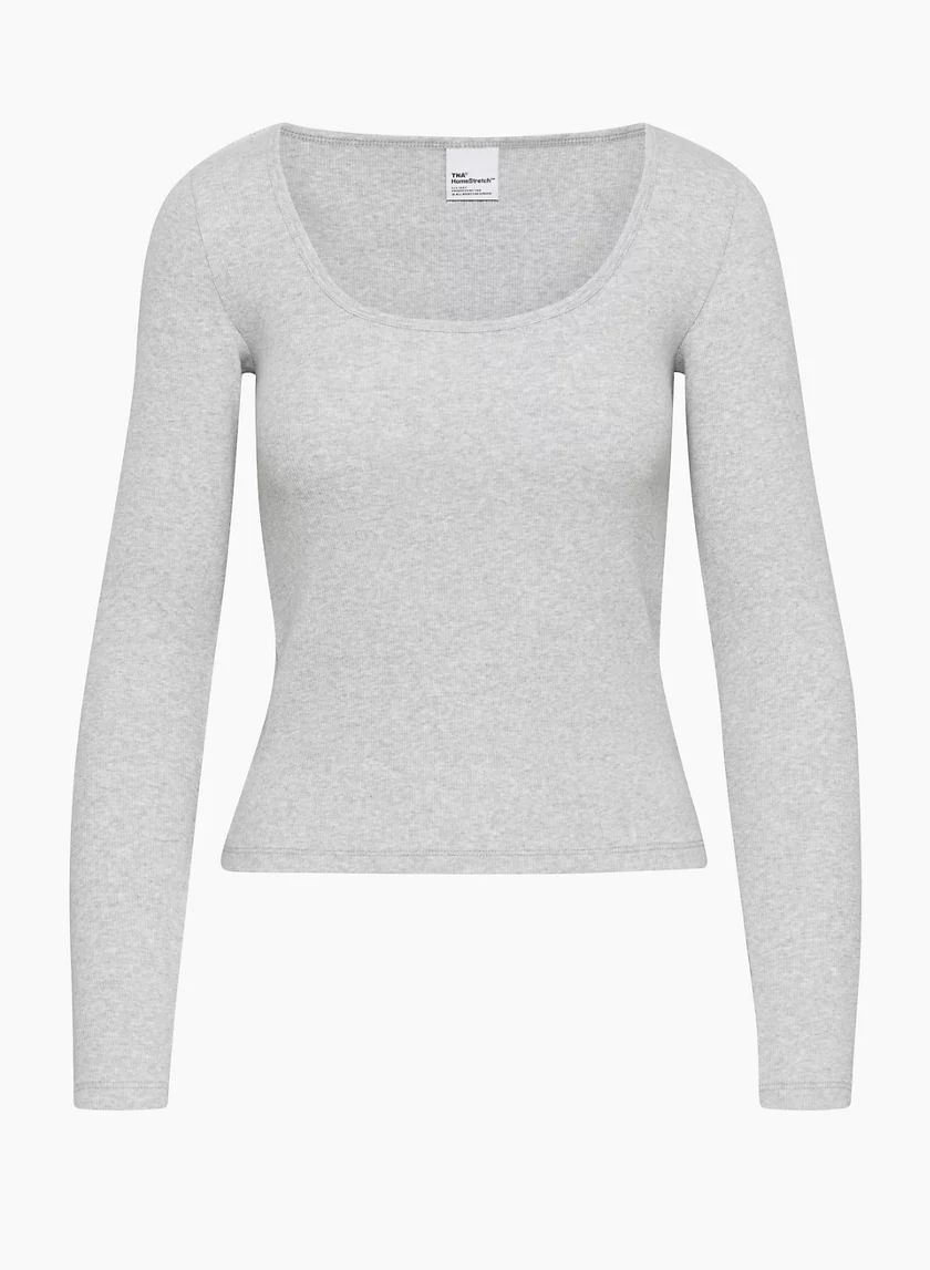 HOMESTRETCH™ SCOOPNECK LONGSLEEVE | Aritzia