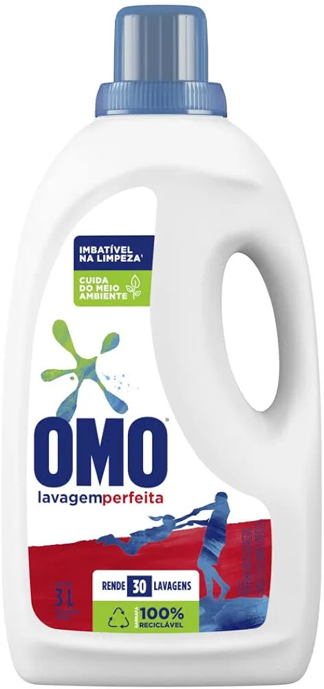 Omo Lavagem Perfeita - Sabão Líquido, 3L | Amazon (BR)