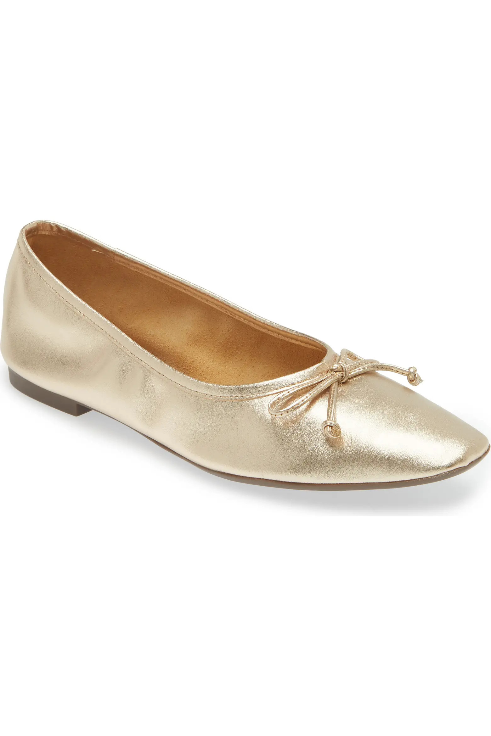 Schutz Arissa Square Toe Ballet Flat (Women) | Nordstrom | Nordstrom