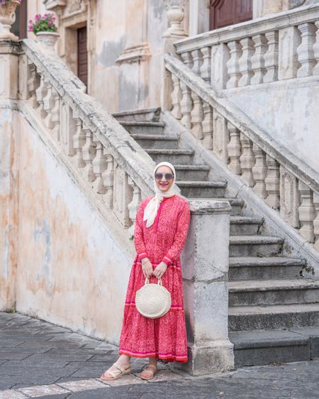 Exploring Sicily in a floral midi dress to beat the Italian summer heat ☀️🌺 

#LTKSeasonal #LTKstyletip #LTKtravel