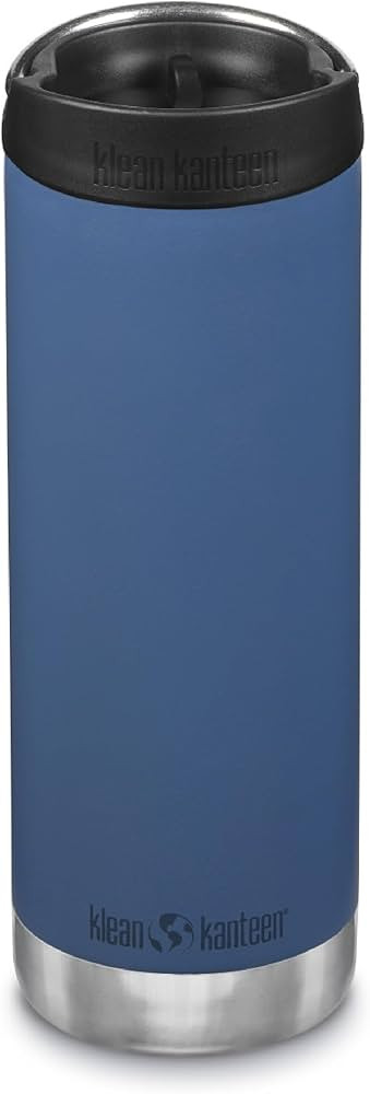 Klean Kanteen TKWide 16oz (w/Café Cap) - Real Teal | Amazon (US)