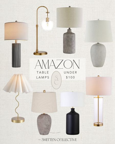 Amazon table lamps roundup of some of my favorites all under $100! These are perfect for your nightstands or side tables, entry way or office! Love these! 

amazon, amazon lamps, table lamps, lamps under $100, table lamps under $100, modern home decor, home decor, amazon home, living room inspiration, bedroom decor inspiration, trending home decor, trending looks, trending style 

#LTKfindsunder100 #LTKstyletip #LTKhome