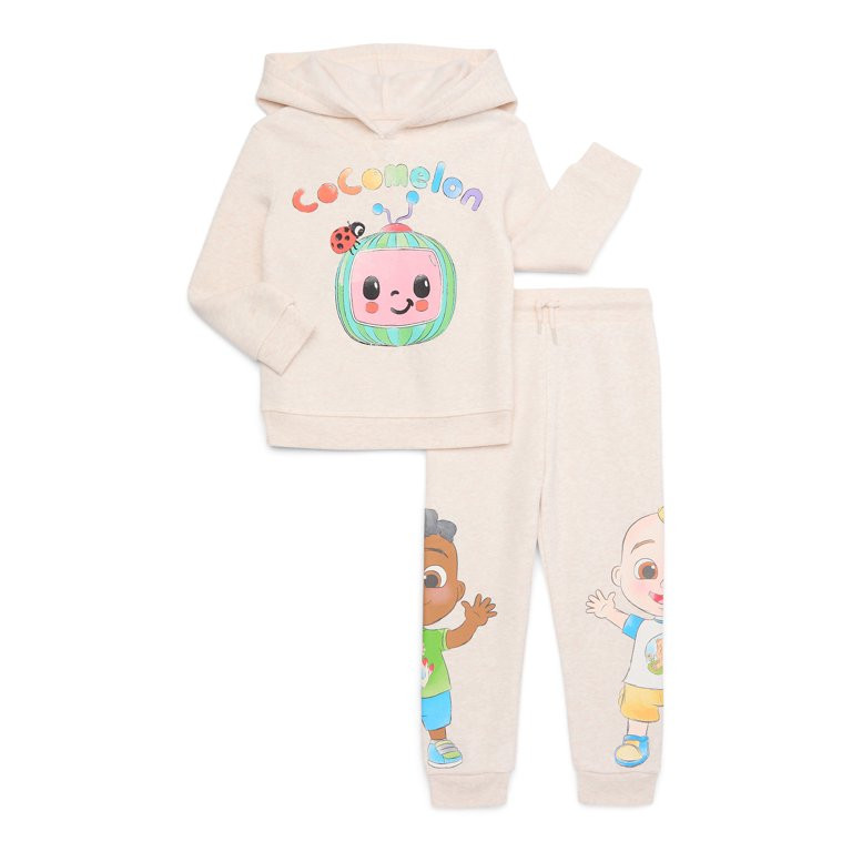 Cocomelon Toddler Boy Hoodie and Joggers Set, Sizes 12M-5T | Walmart (US)