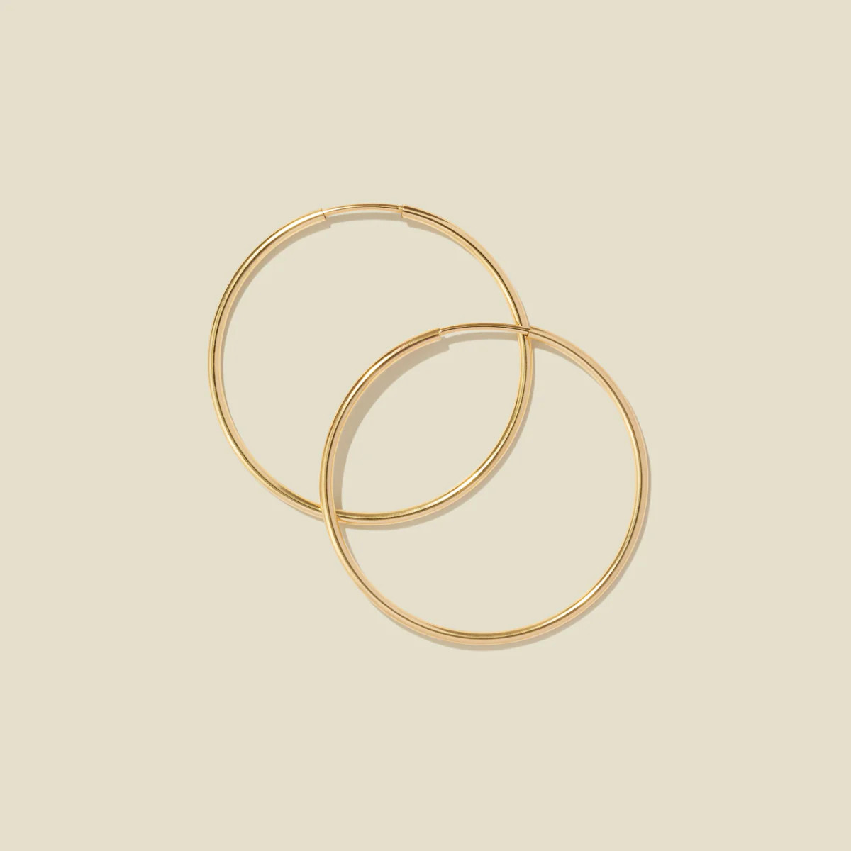 Made By Mary Live In Hoop Earrings | Minimal,Classic,Light,Comfortable | Made by Mary (US)