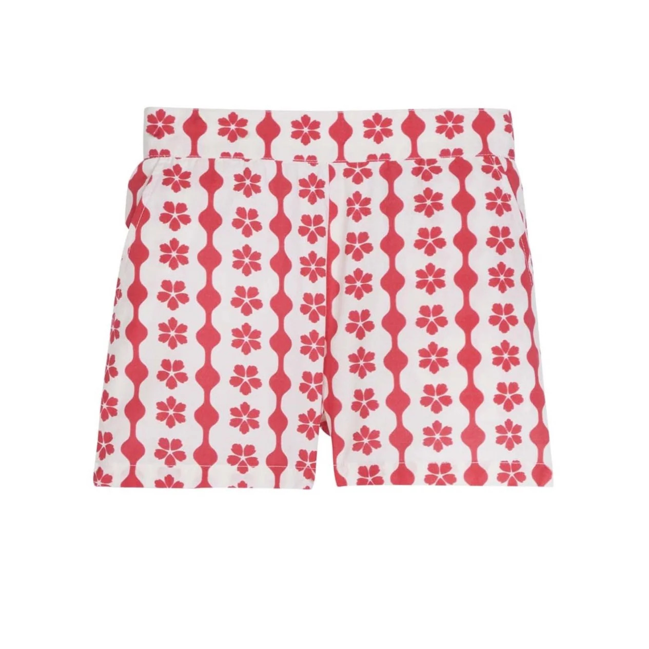 Antibes Shorts - Raspberry Scallop | BISBY Kids