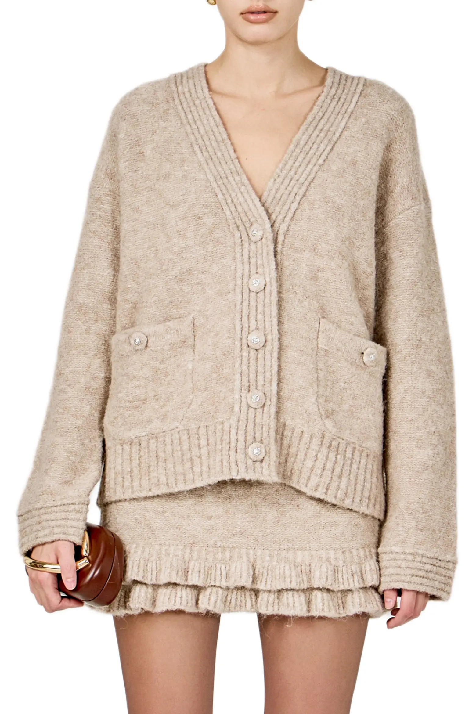 Endless Rose Fuzzy Oversize Cardigan (Women) | Nordstrom | Nordstrom