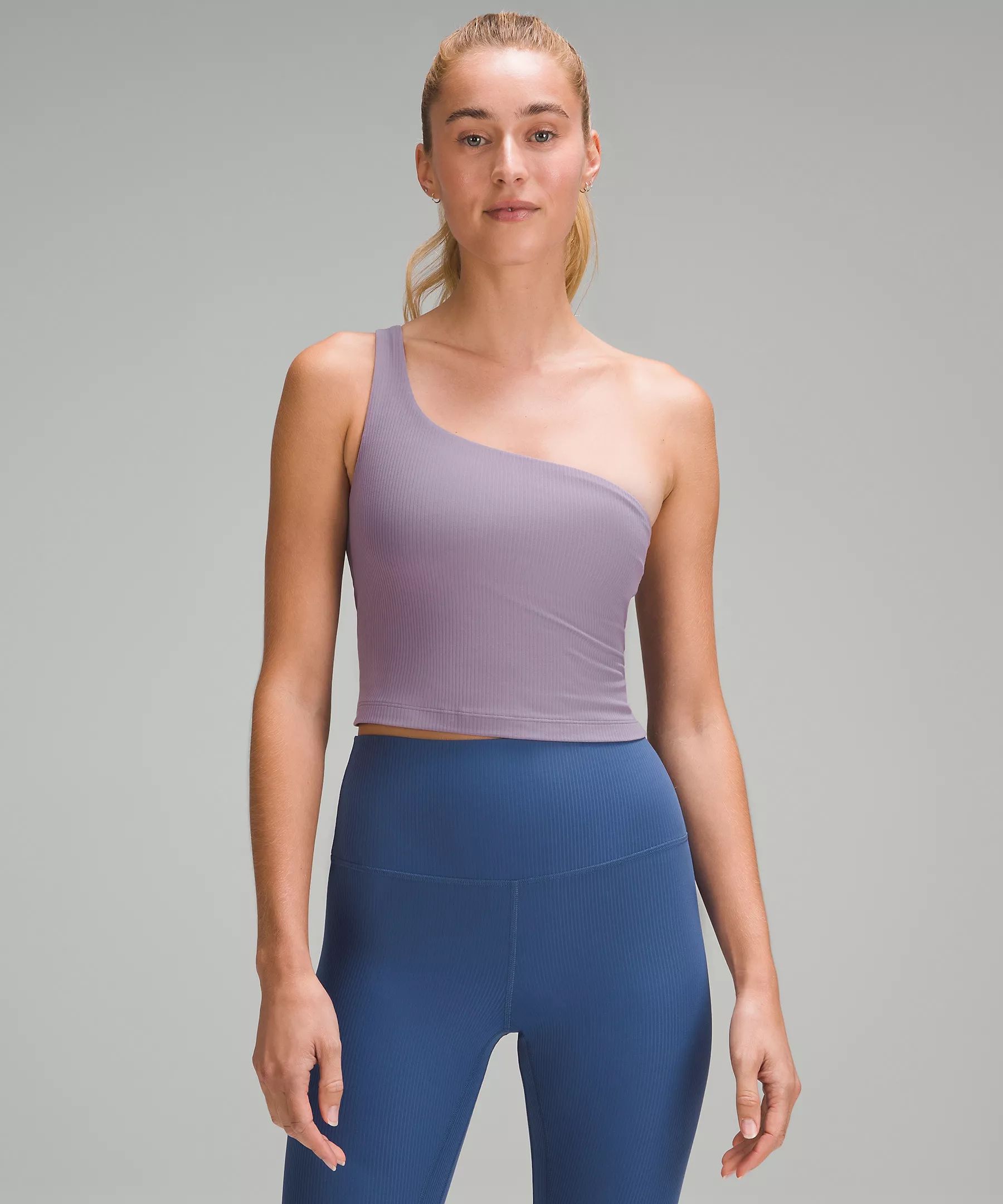 Ribbed Nulu Asymmetrical Yoga Tank Top | Women's Sleeveless & Tank Tops | lululemon | Lululemon (US)