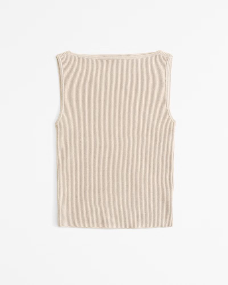 Women's Ottoman Slash Top | Women's New Arrivals | Abercrombie.com | Abercrombie & Fitch (US)