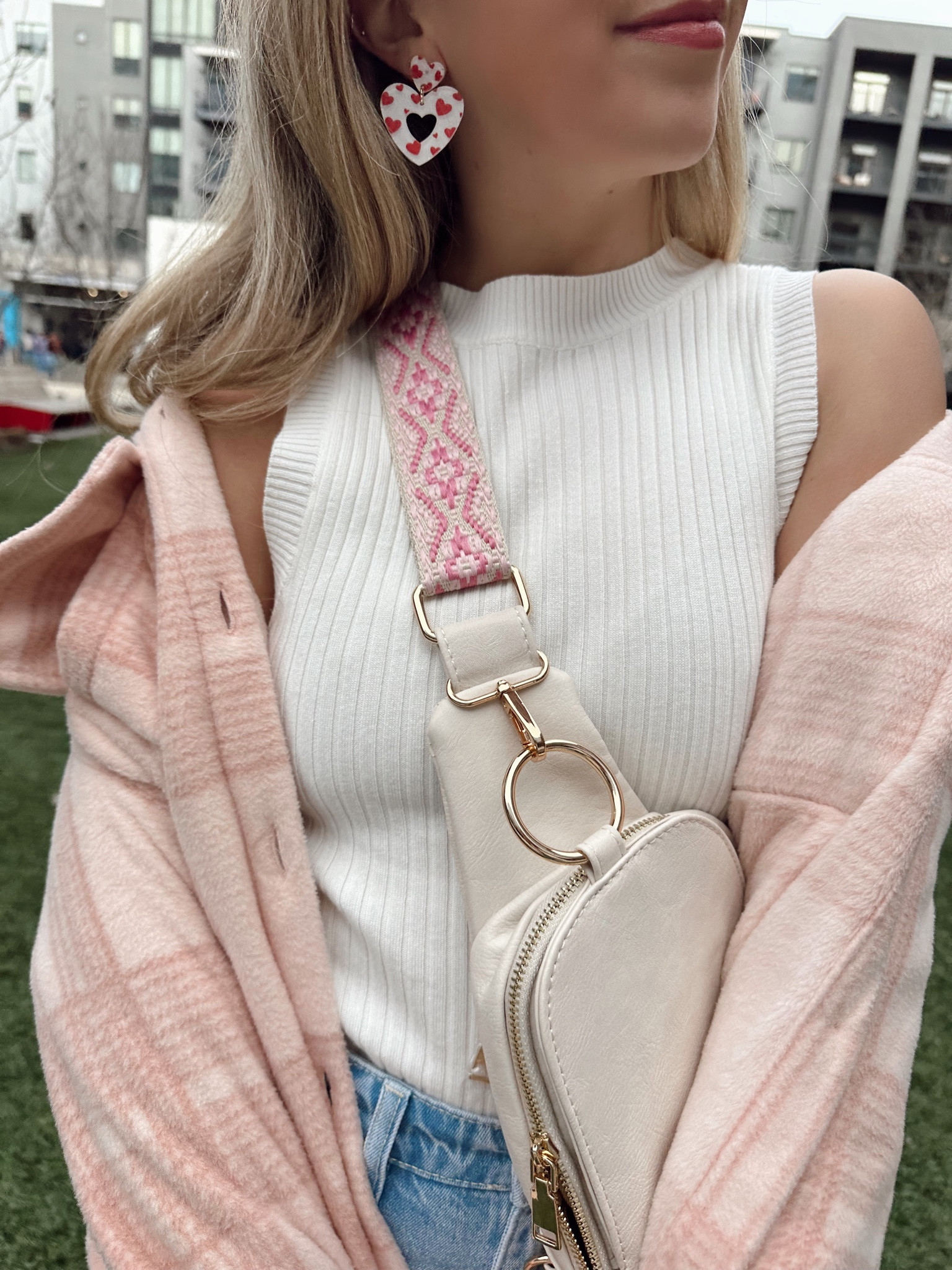 Valentines Day 💘💘 

Sling bag 
Jeans 
Galentines day outfit 
Pink flannel 
Altar’d State
Bodysuits
Earrings 

#LTKitbag #LTKstyletip #LTKSeasonal