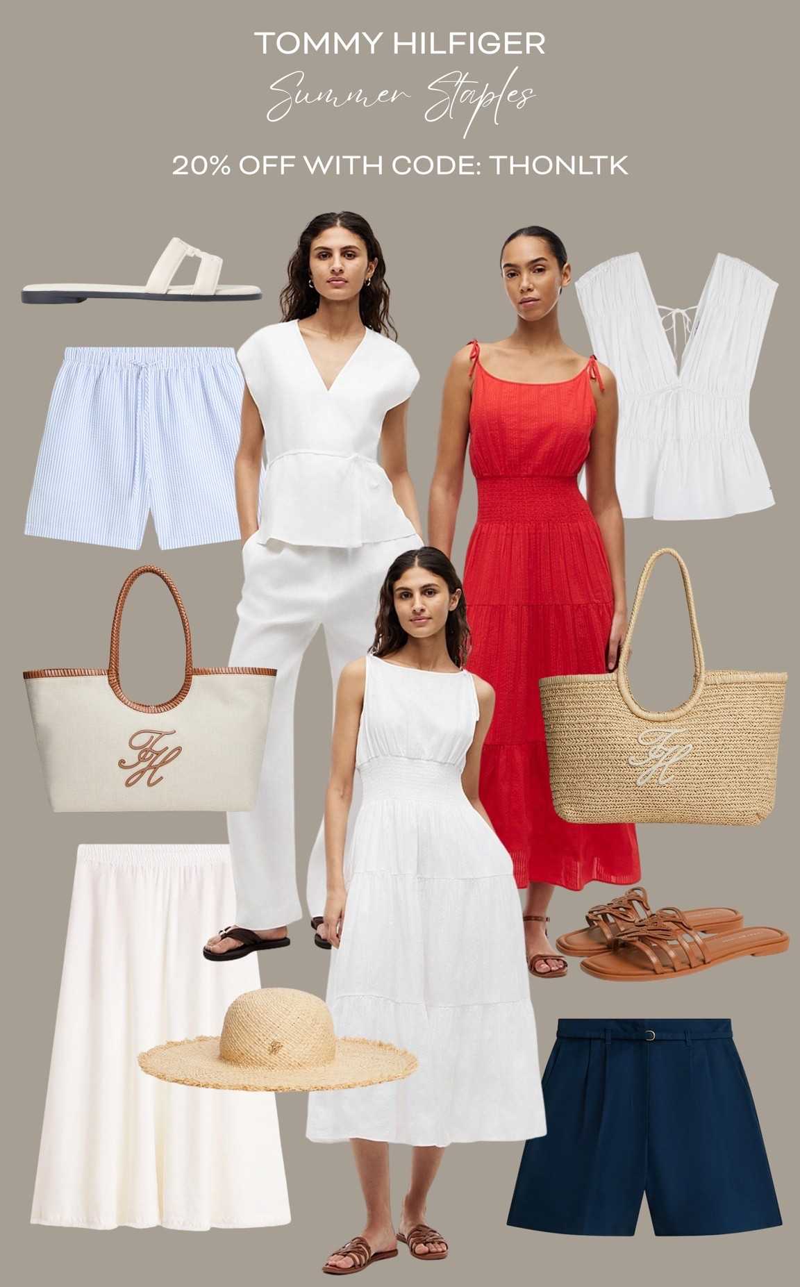 20% off summer staples at Tommy Hilfiger 
with code THONLTK ☀️

#LTKsummer
