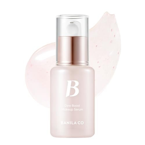 BANILA CO Dew Boost Makeup Serum | Bounce-back Supple Hydration & Natural Makeup Glow | Hydrating Prep & Grip Primer for Radiant Glass Skin | Dewy-Plump Finish Face Base (30ml / 1.01 fl oz) | Amazon (US)