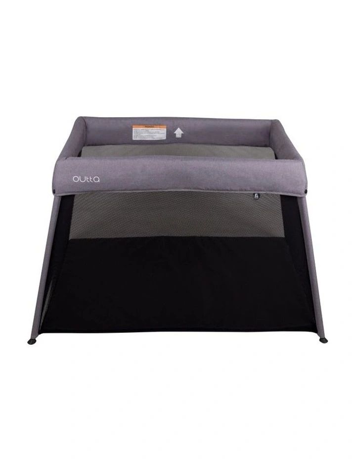 Childcare Outta Travel Cot in Moon Mist | Myer