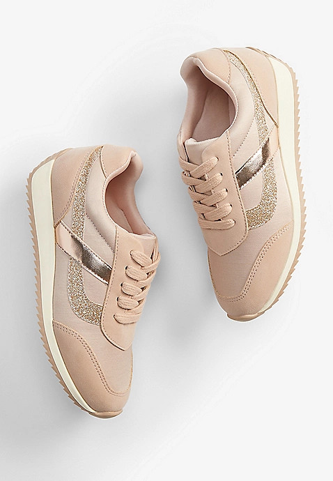 Girls Metallic Sneakers | Maurices