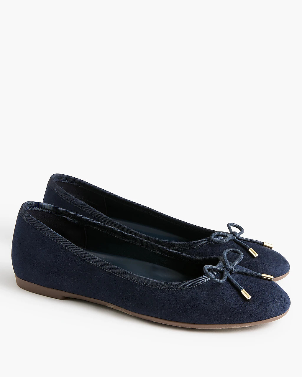 Sueded flex ballet flats | J.Crew Factory