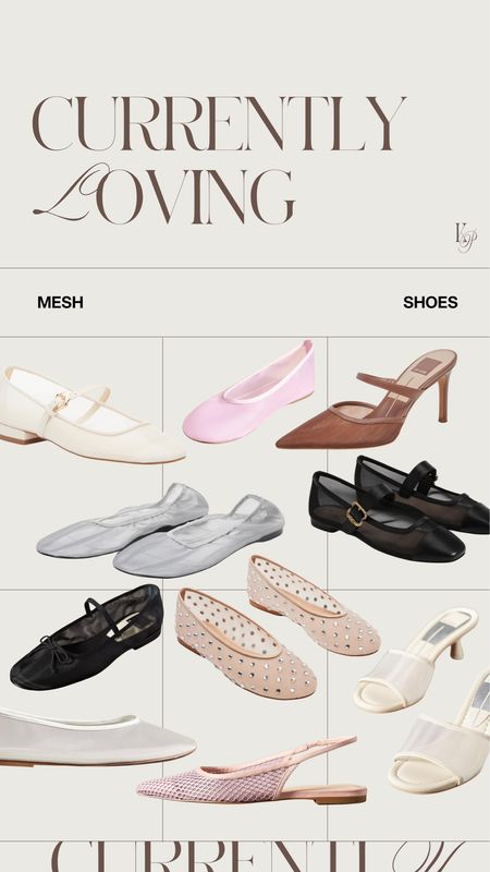 Currently Loving: Mesh Shoes

Spring shoes | spring fashion | mesh ballet flats | mesh heels | spring transitional

#kathleenpost #springshoes #shoes #meshshoes

#LTKSeasonal #LTKshoecrush #LTKstyletip