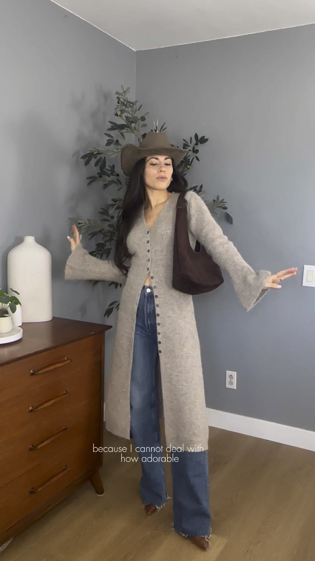 This long cardigan has been my new favorite cool weather staple. It is incredibly unique, stunning and I love that you can style it in so many different ways! 😍 RUN while it’s still in stock!! Get an extra 12% off with the code:  therese1_12 


#stylingvideo #stylingoutfits #stylingoutfitideas #closetstaple #commense #commensereview #womensoutfitideas #winteroutfitideas #winteroutfitinspo #ad

#LTKStyleTip #LTKWorkwear #LTKSeasonal