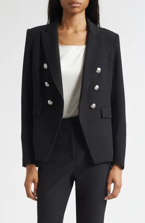 Veronica Beard Miller Dickey Jacket in Black at Nordstrom, Size 6 | Nordstrom