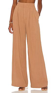 Song of Style Dallon Pant in Taupe from Revolve.com | Revolve Clothing (Global)