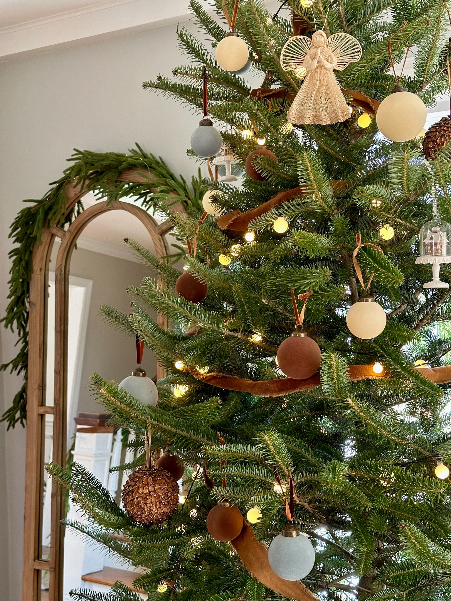 Sneak peek at our Christmas tree… 

#LTKSeasonal #LTKHoliday #LTKHome