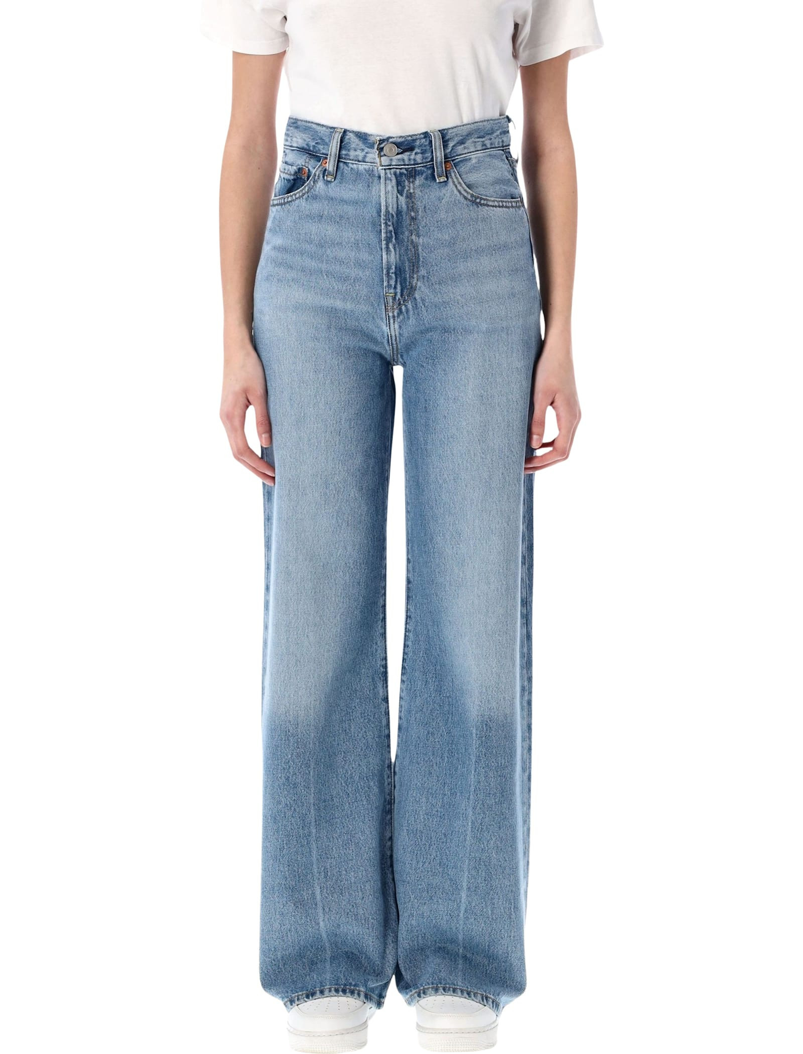 Levi's Levi S Ribcage High-rise Wide-leg Jeans | Italist.com US