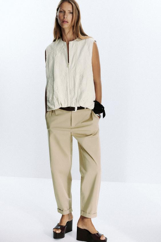 EMBROIDERED VEST | Zara US