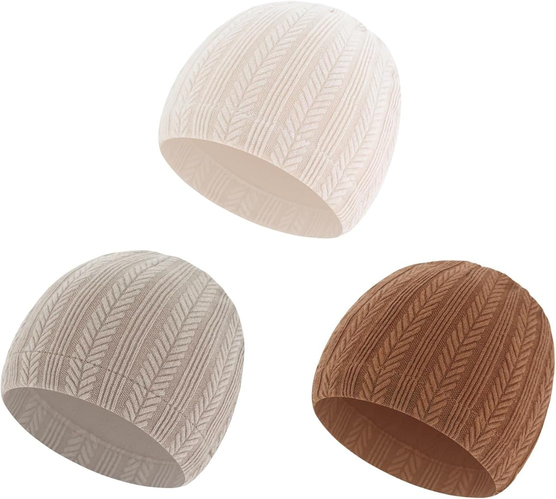 LIDHAY 3PCS Newborn Hats Preemie Baby Hats Cotton Preemie Caps Infant Hospital Beanie Tolddler Ha... | Amazon (US)