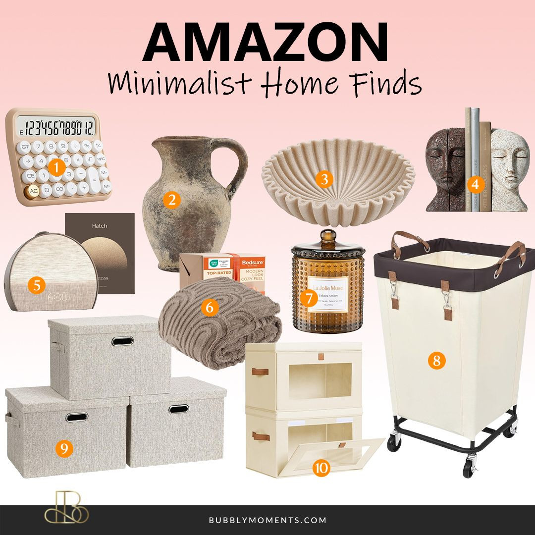 Simple, clean, and stylish home finds from Amazon 🤍 Perfect for adding a cozy and organized touch to any space. These minimalist pieces are easy to mix with your existing decor and are great for refreshing your home without making it feel too busy.
From everyday essentials to cute decor, these finds are both useful and beautiful. ✨ Save this for your next home refresh and check out these Amazon finds for more inspiration! 🏡
#LTKHome #LTKStyle #LTKFinds #MinimalistHome #HomeFinds #AmazonFinds #AmazonHome #HomeDecor #HomeInspo #HomeEssentials #CozyHome #MinimalistDecor #SimpleLiving #HomeStyle #HomeOrganization #HomeMustHaves #AmazonMustHaves #ShopAmazon 

 