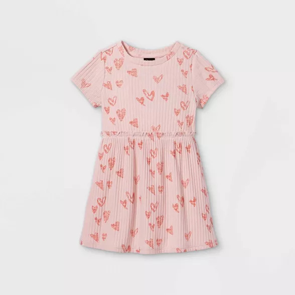 Toddler Girls' Rib Short Sleeve Dress - art class™ | Target