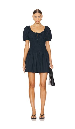 Beatrice Mini Dress in Navy | Revolve Clothing (Global)