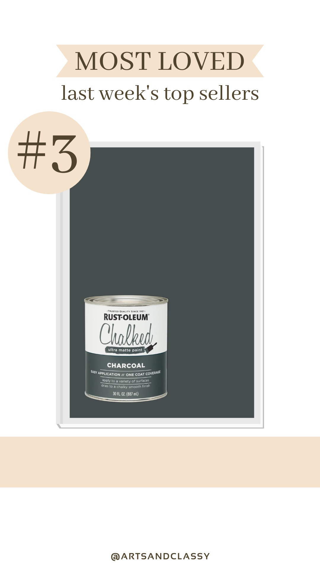 This charcoal chalk paint is one last week’s best sellers! It’s perfect for your next DIY project!

#LTKHome #LTKFindsUnder50 #LTKSaleAlert