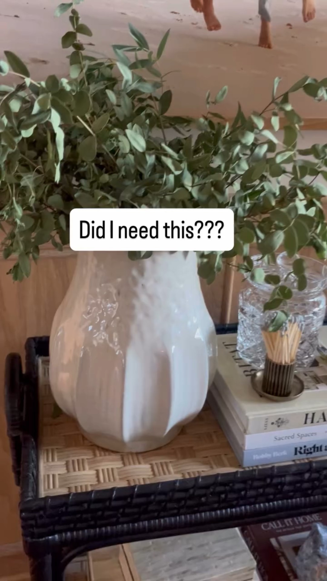 Absolutely not. And yet… here it is. In my house. Thanks a lot, 🎯 

Seriously though… I love this vase and it’s an amazing price point for the size and style! It will be in heavy rotation the next few months!

#neutralhome #homedexor #whitevase #targetfinds

#LTKFindsUnder50 #LTKHome