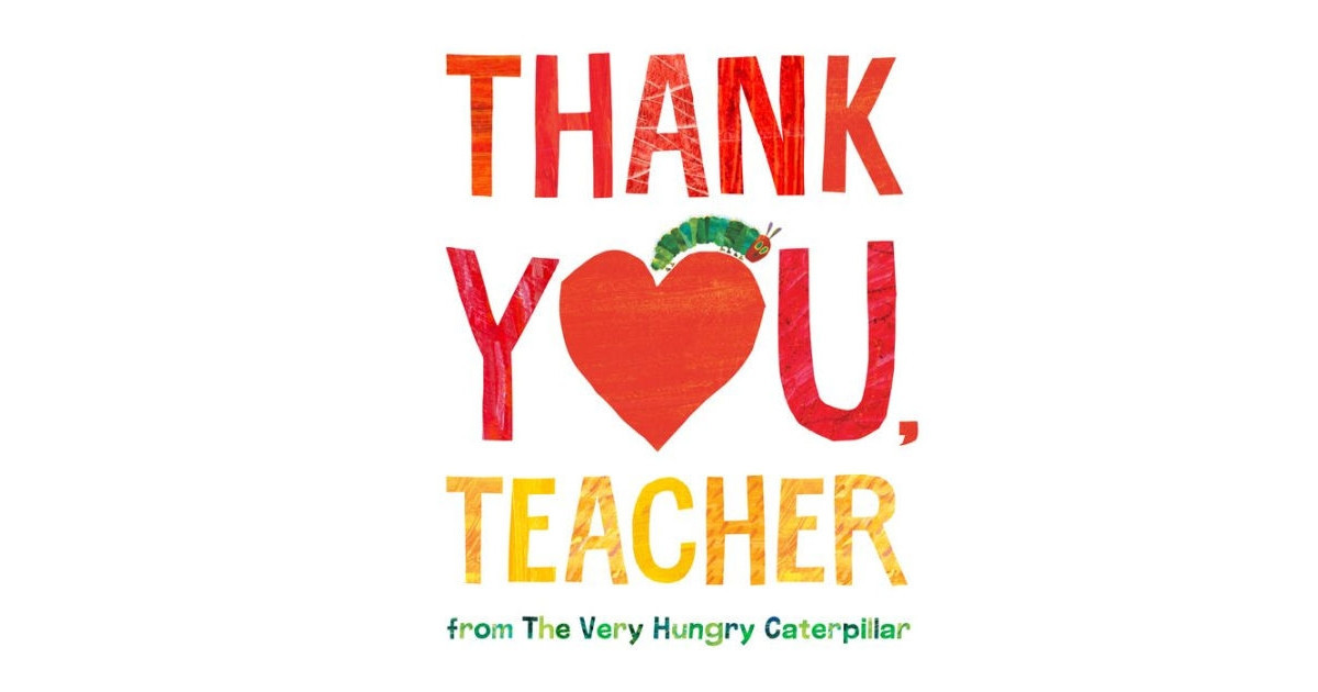 Thank You, Teacher from The Very Hungry Caterpillar by Eric Carle | Macy's