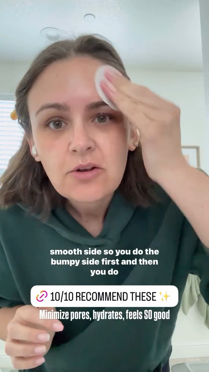 Minimize pores, hydrates, feels SO good! Pore toner pads!

Also linked my fav hoodie (size large)

Beauty finds, beauty over 30, skincare favorites 

#LTKBeauty #LTKgrwm #LTKmorningroutine