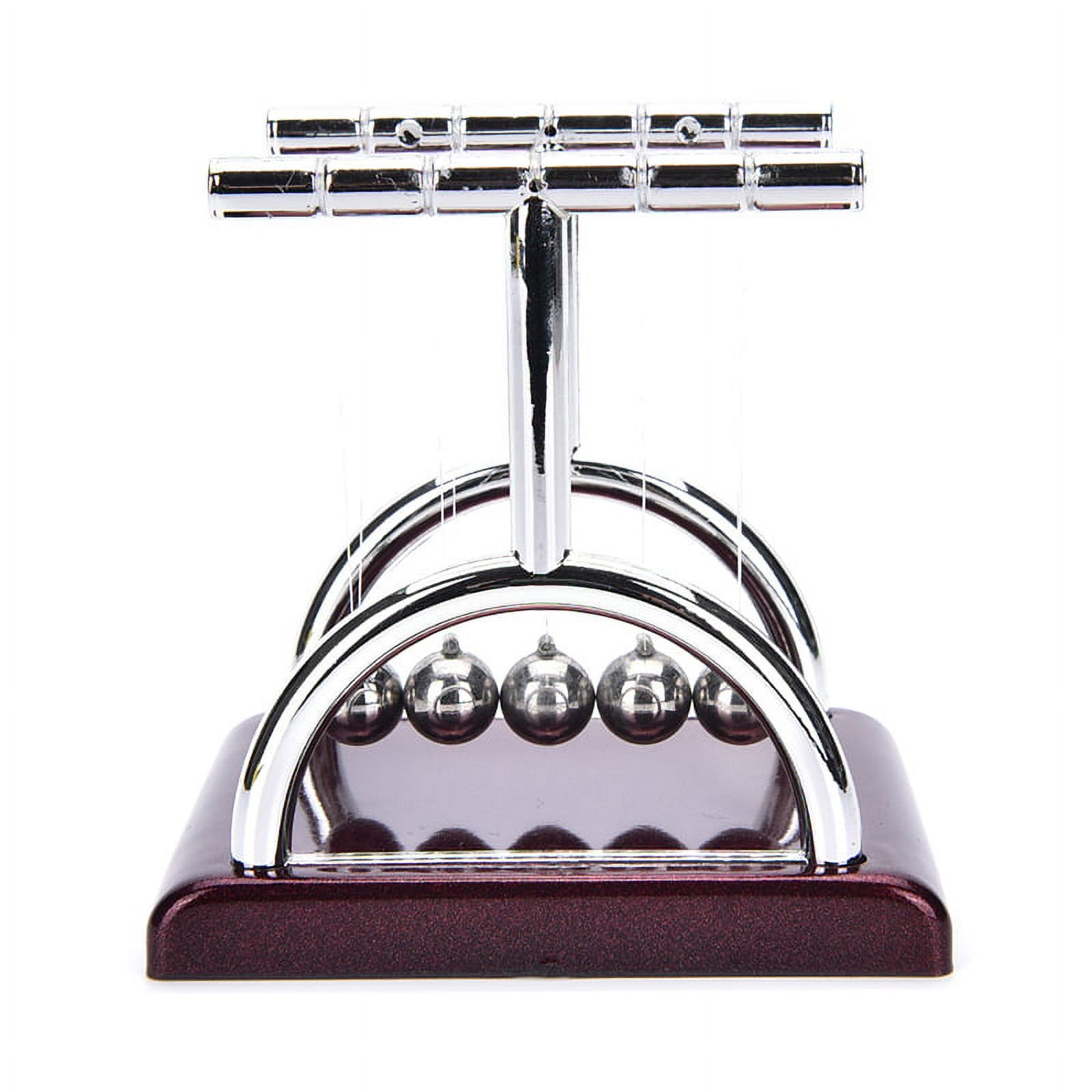 Buytra New Newton's Cradle Balance Balls Physics Classic Science Mini Fun Desk Toy | Walmart (US)