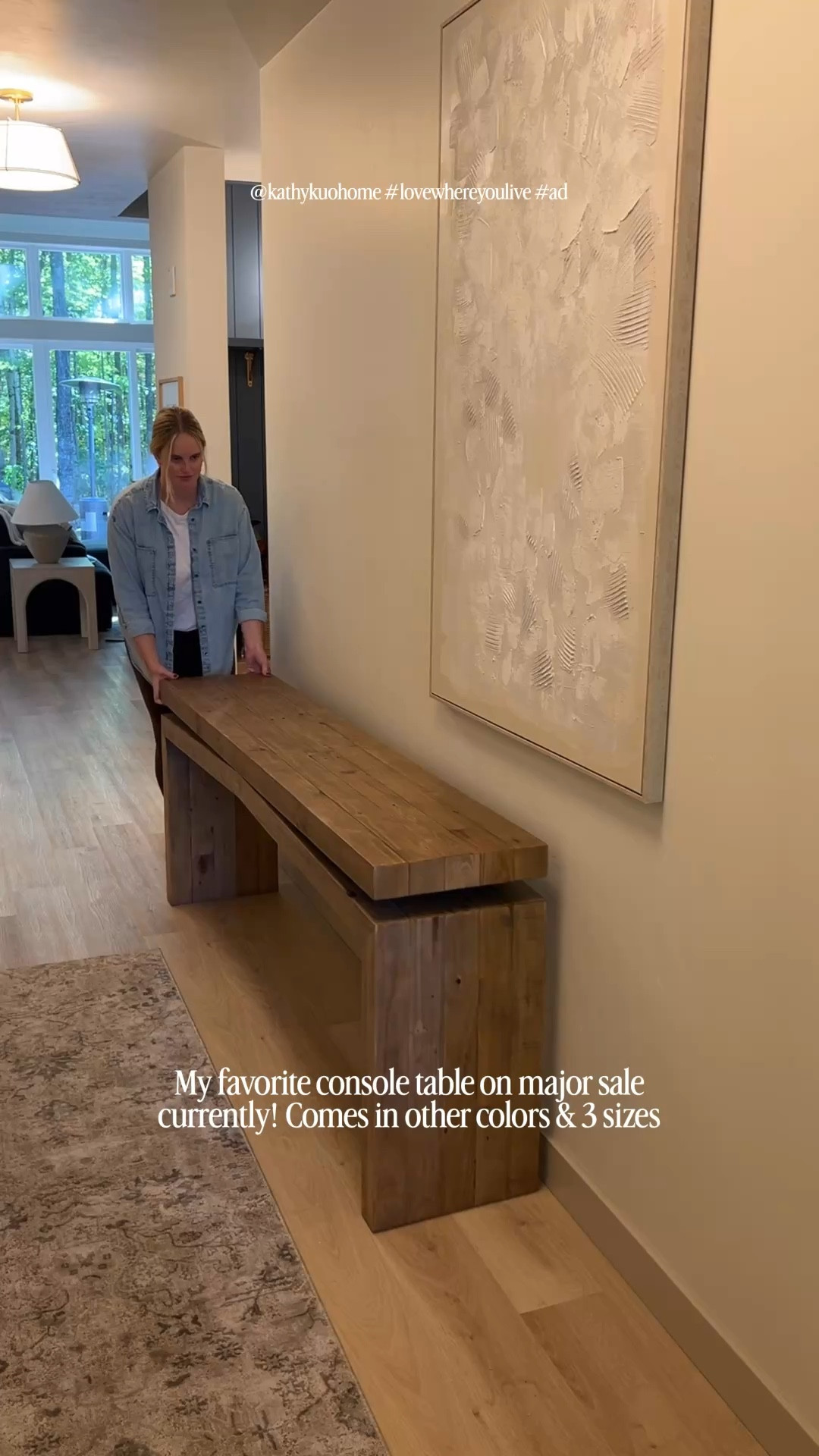 My favorite console table on major sale currently @kathykuohome  - also linked some other home finds! 

#LTKHome