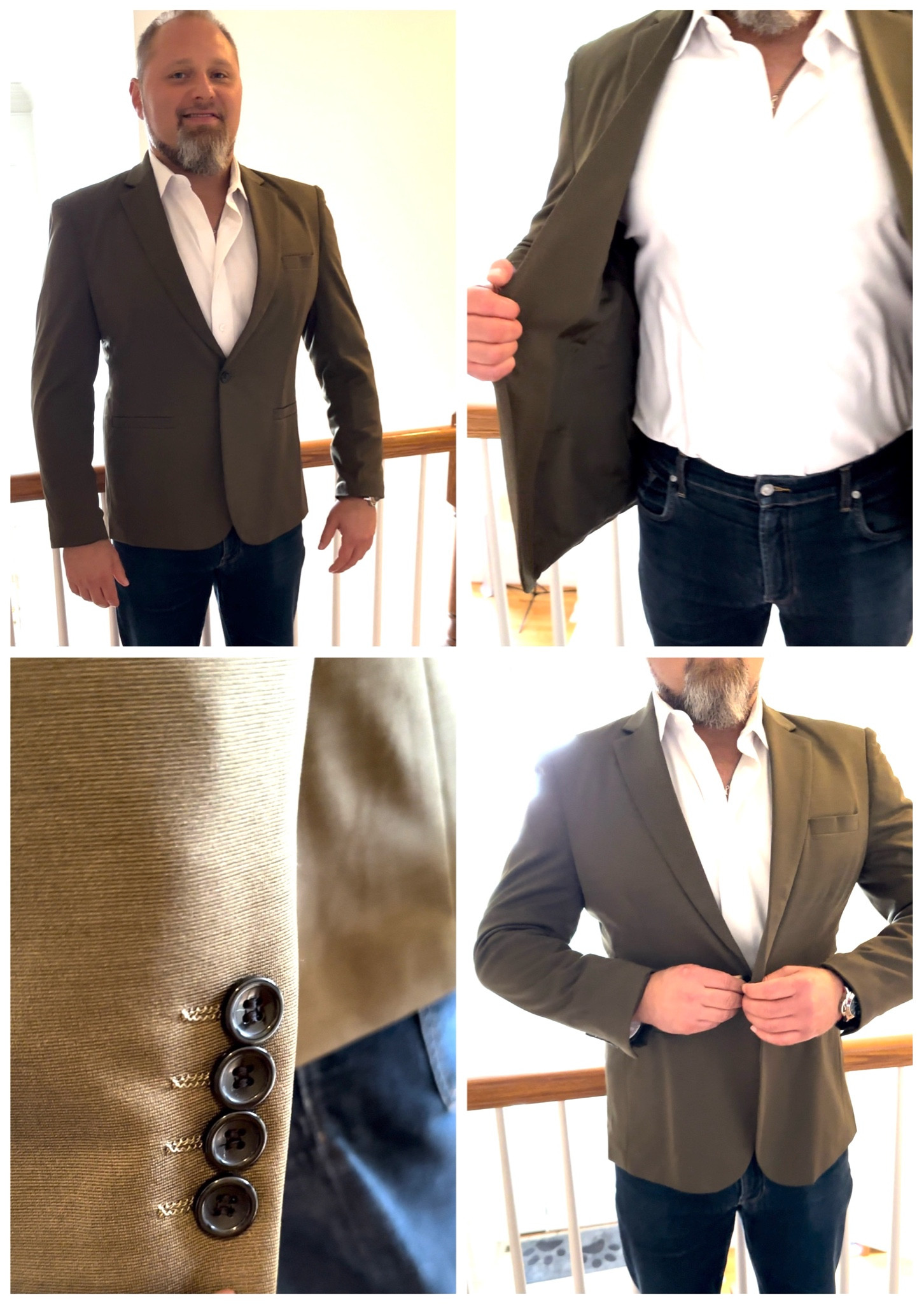 Upgrade your wardrobe this fall with the ultimate in style and sophistication! 🍂✨ Introducing our knit one-button sport coat in the most fashionable olive green of 2024. Perfect for any occasion, this jacket combines comfort and elegance with a modern twist. Pair it with your favorite jeans or dress pants for a look that’s effortlessly chic. Stand out this season with a touch of olive luxury! 💚 #FallFashion #OliveGreen #MensStyle #WardrobeEssentials

#LTKStyleTip #LTKSeasonal #LTKFindsUnder50