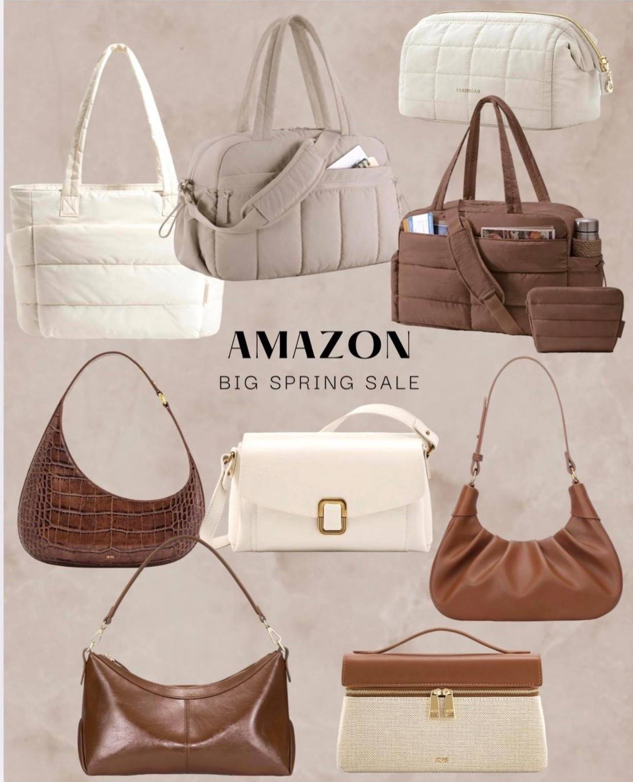 Werke der, shopper and purses on sale

Amazon big spring sale picks