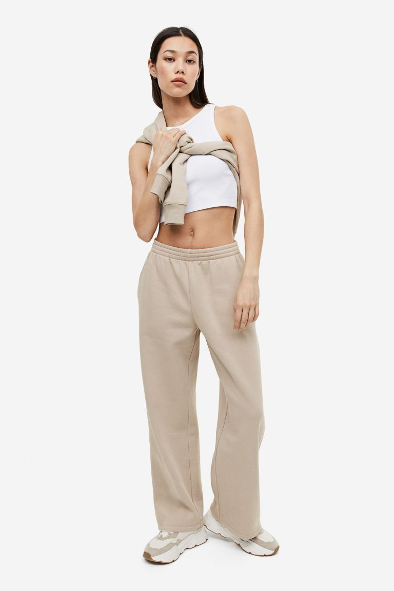 Sweatpants - Beige - Ladies | H&M GB | H&M (UK, MY, IN, SG, PH, TW, HK)