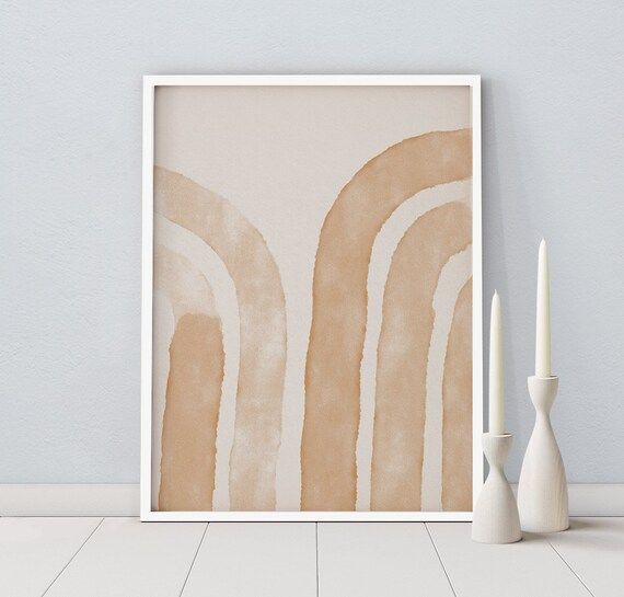 Printable wall art downloadable abstract lines print instant | Etsy | Etsy (US)