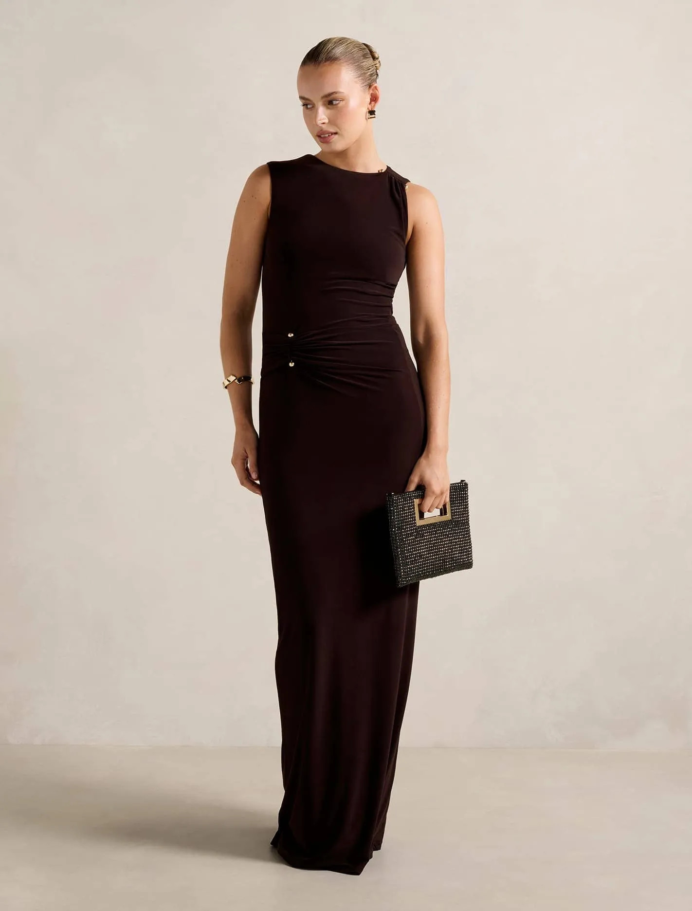 Jess Hardware Bodycon Maxi Dress | Forever New (AU)
