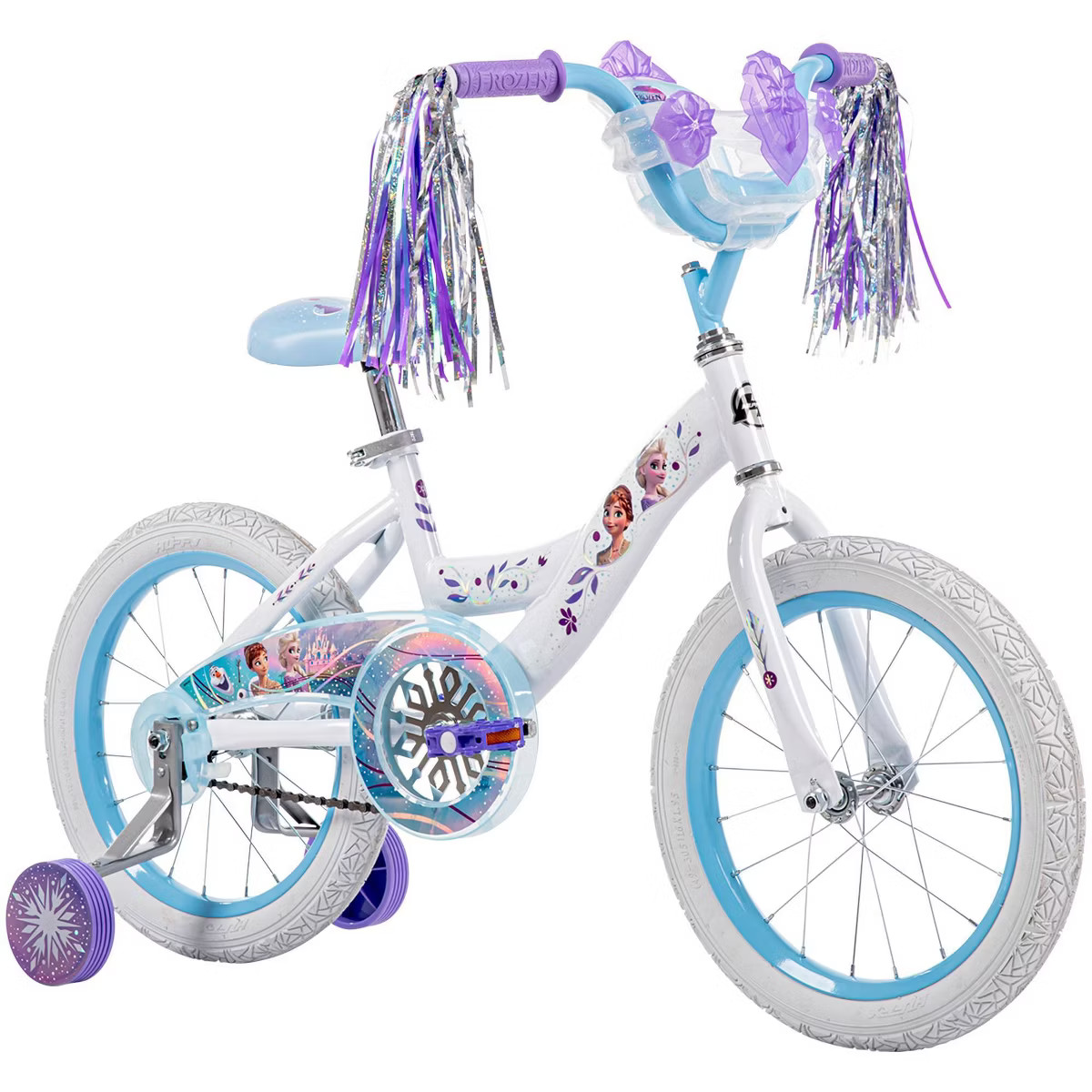 Huffy Disney Frozen Kids' Bike - 16" Wheels - Training Wheels - White | Target