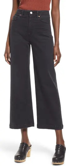 PAIGE Anessa High Waist Wide Leg Jeans | Nordstrom | Nordstrom