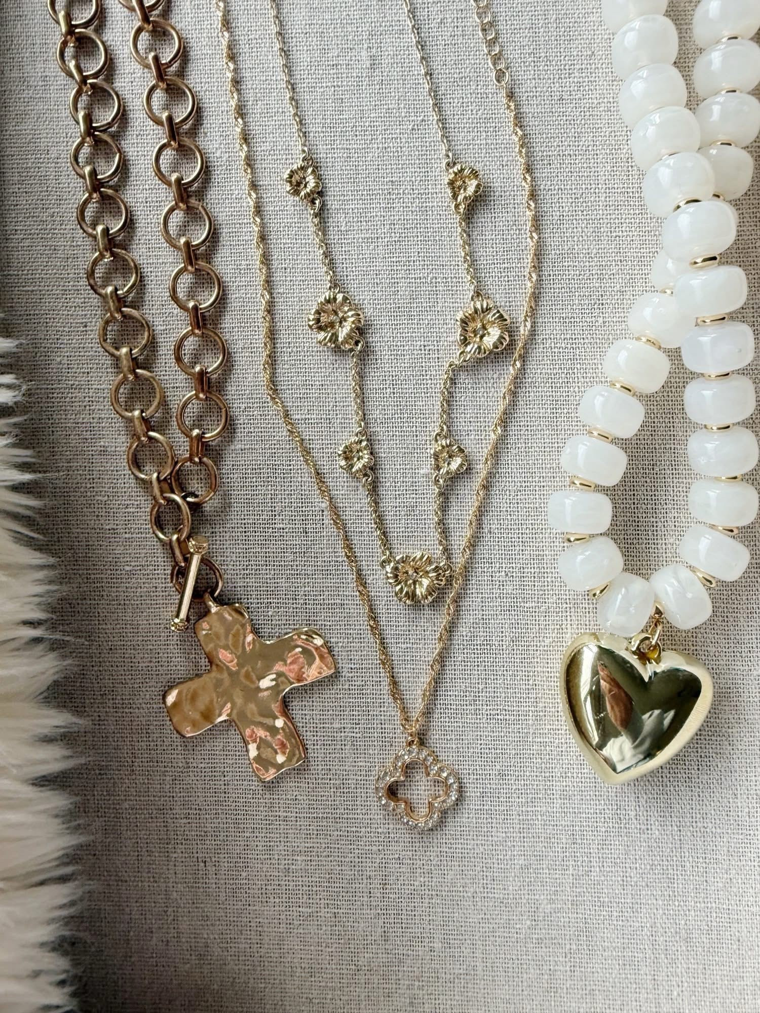 Necklaces that I wear often and always get questions on! 

#LTKSeasonal #LTKdayinmylife #LTKSaleAlert