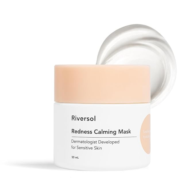 Riversol Redness Calming Overnight Cream for Rosacea & Sensitive Skin | Leave-On or Rinse-Off Ove... | Amazon (US)