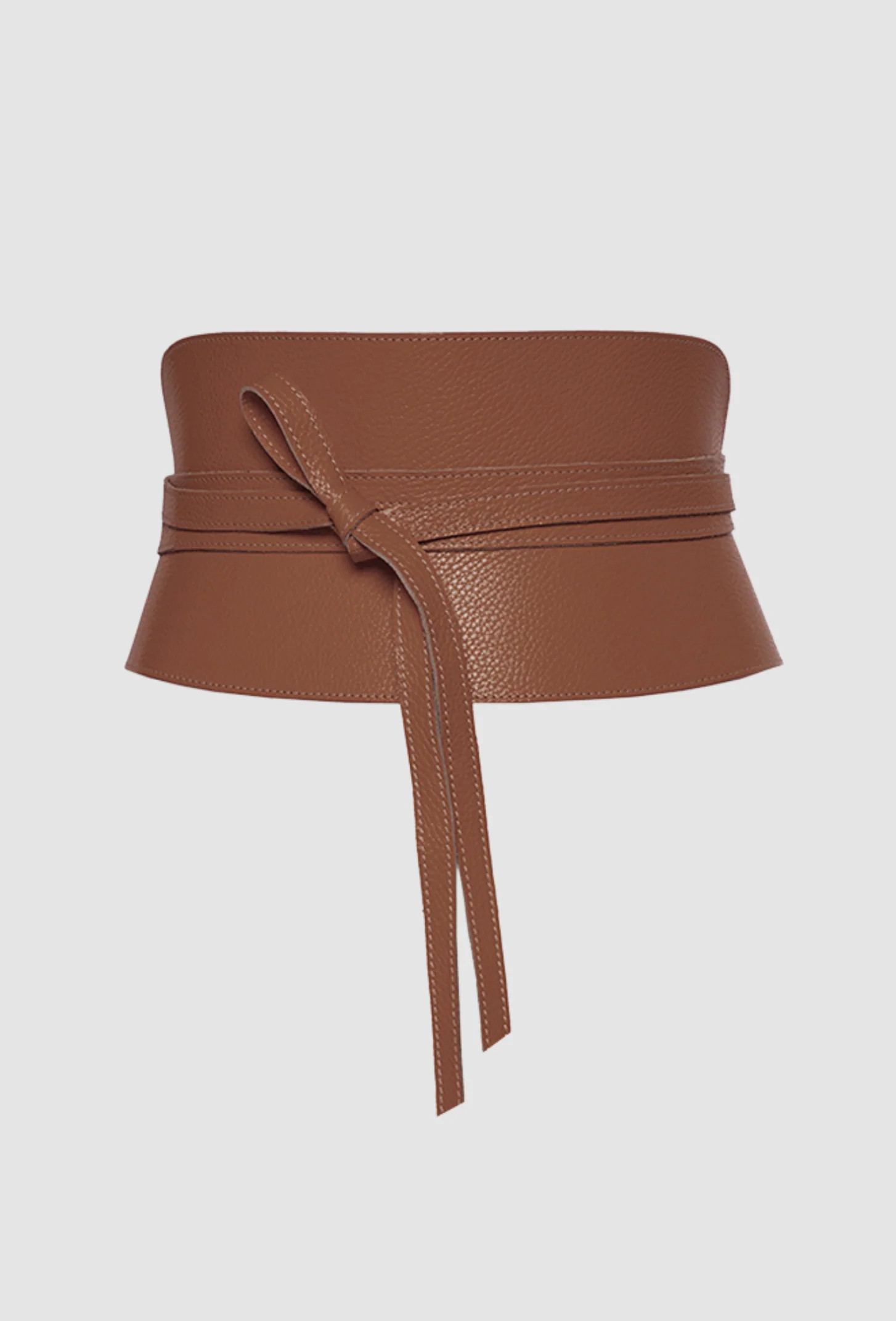 Corset Belt - Cognac Brown | PRITCH London